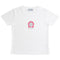 【COME HELL HIGH WATER】COIL  LOGO  KIDS TEE -white-